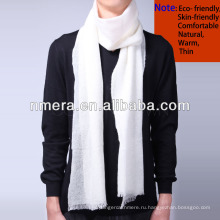 C0837-W Оптовый + гарантированный мужской шарф из 100% кашемира чистого цвета